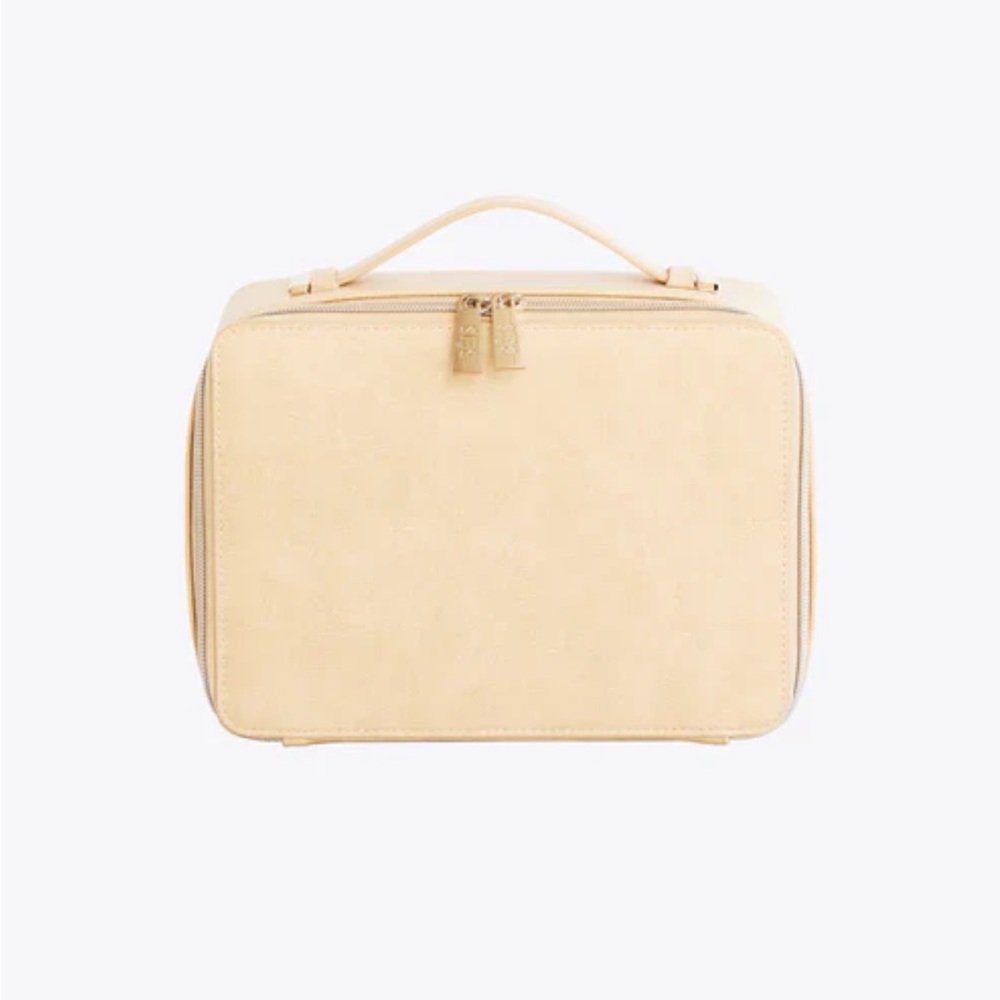 BEIS Cream Cosmetic Case
